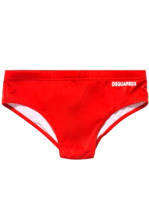 Swimming trunks with a printed logo, zdjęcie 1 Swimming trunks with a printed logo od Dsquared2